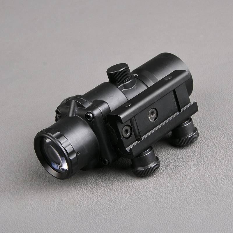 Bestsight 3,5X30 тактический оптический прицел с подсветкой RGB охотничий прицел снайперское снаряжение с 20 мм рейкой для охотничьей винтовки