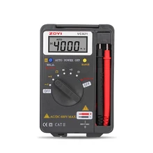 VC921 3 3/4 DMM Integrated Personal Handheld Pocket Mini Digital Multimeter capacitance resistance frequency tester