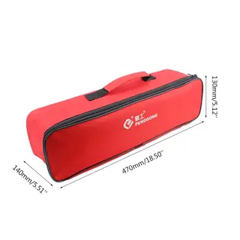 

Hardware Machinist Car Toolkit Handbag Waterproof Oxford Cloth Multi Fix Straps Organize Pockets Storage Pouch Electrician qian