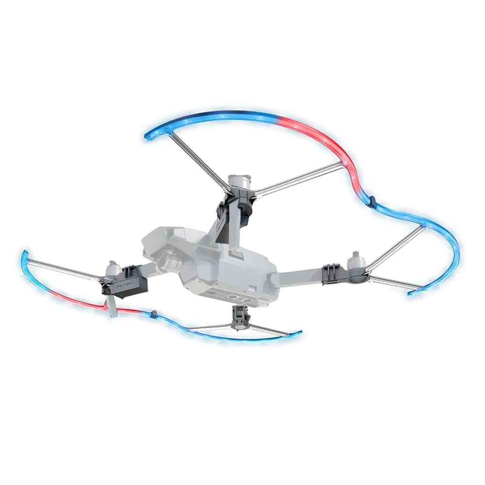 

LED Propeller Guard Prop Protector for DJI Mavic Pro Drone Foldable 14 Lighting Modes Safty Protective Accessories