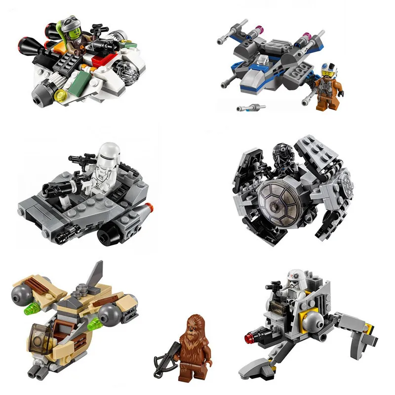 font b LEPIN b font Star Wars Rebels TIE Advanced Prototype Micro Fighters Ghost Ship