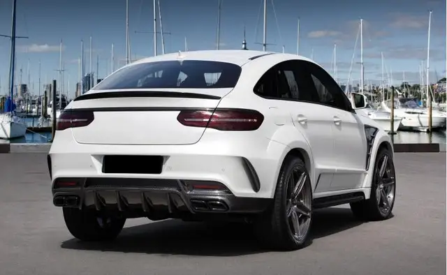 carbon fiber rear trunk spoiler for mercedes benz gle coupe c292