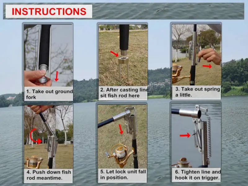 2.1 м 2.4 м 2.7 м 3.0 м удочка самоподсекающая,спиннинг автоматическая удочка, для моря, реки, озера, бассейна, удочка со скобой из нержавеющей стали самоподсекающая удочка телескопическая