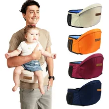 Puseky 4 цвета детская переноска стулообразные ходунки ребенок Слинг удерживающий пояс Рюкзак группа хипсетов Дети младенческой бедра сиденье