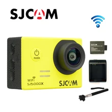 Оригинальная SJCAM SJ5000X Elite с Wi-Fi 4 K 24fps Спортивная Экшн-камера Камера+ 1 дополнительная Батарея+ Батарея Зарядное устройство+ монопод