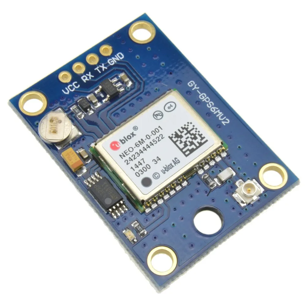 1 шт. GY-NEO6MV2 NEO-6M gps модуль NEO6MV2 с управлением полетом EEPROM MWC APM2.5 большая антенна