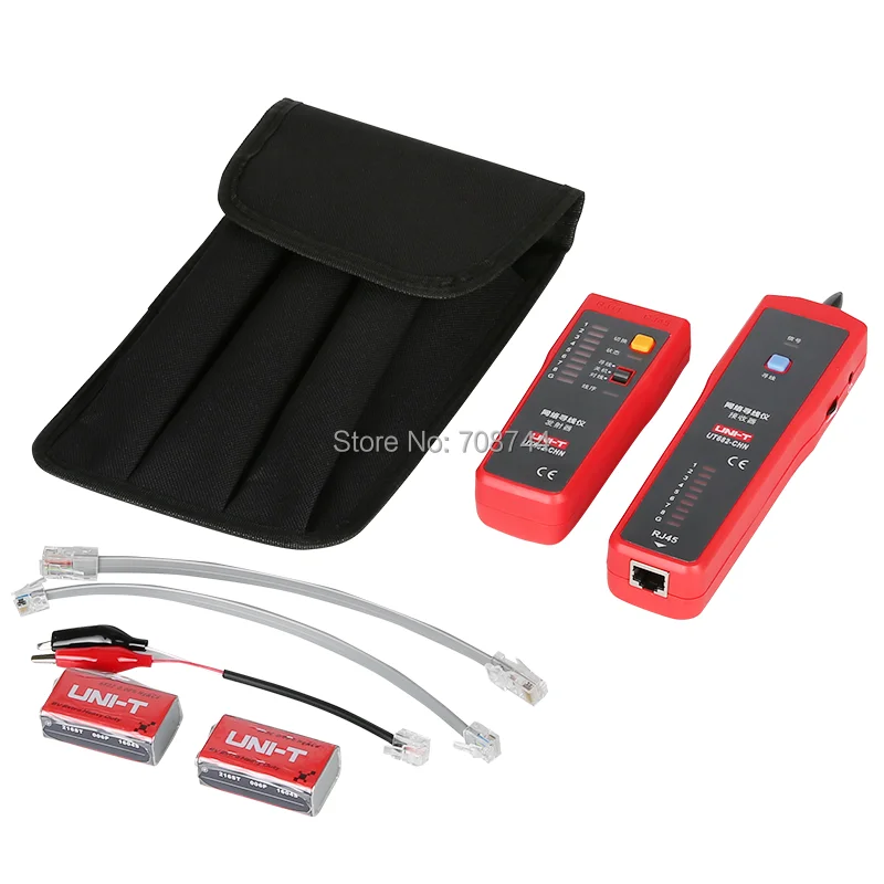 

UNI-T UT682 Multifunctional Cable Wire Tracker Tracer Detector Tester Telephone Wire line Tester Network Cable Tester Tracker