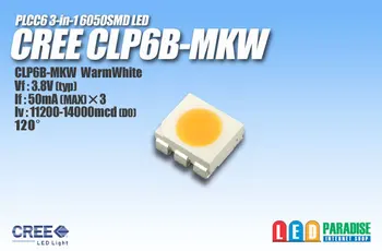 

CREE Mid Power LED 0.5W 6050 Warm white 3000K CLP6B-MKW Lighting Application