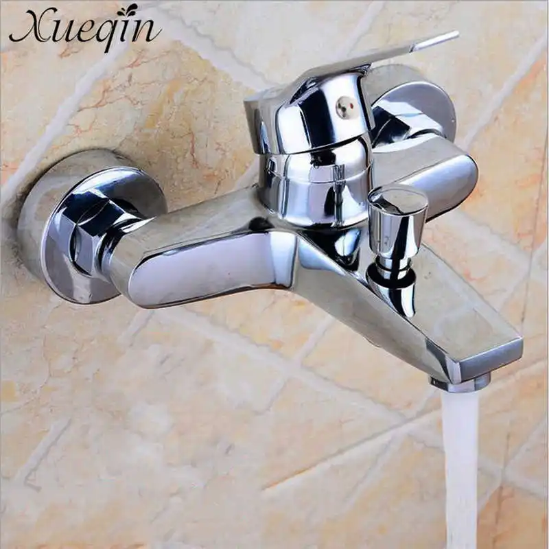Xueqin Wall Mounted Bathroom Faucet Bath Tub Mixer Tap ...