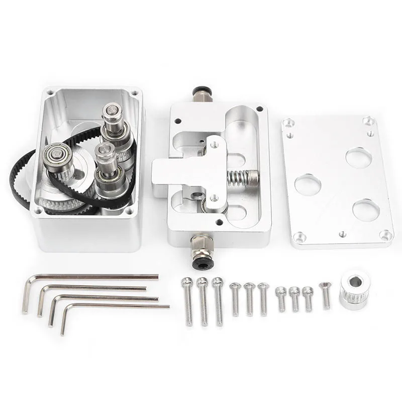 

Metal Double Wheel Deceleration Extruder 1.75mm/2.85mm/3mm for 3D Printer Ultimaker2+ Bowden ND998