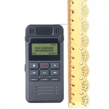 ЖК-дисплей диктофон тонкий перезаряжаемый 16 ГБ 650HR цифровой аудио рекордер Диктофон MP3 плеер HQ диктофон