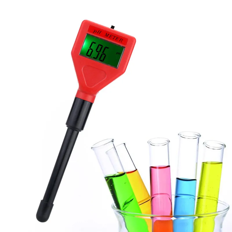 

PH-98103 Professional Portable Pen Type PH-Meter LCD Backlit Display Acidimeter Rechargeable for Household Drinking Water