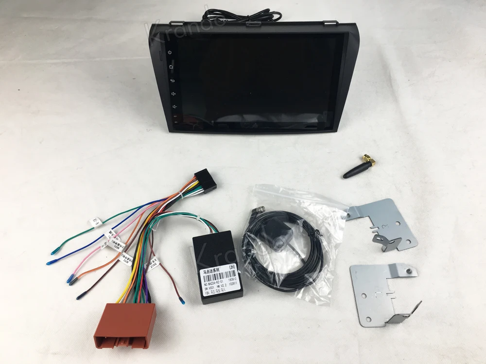 krando mazda  3 android car radio gps dvd player navigation multimedia system (3)
