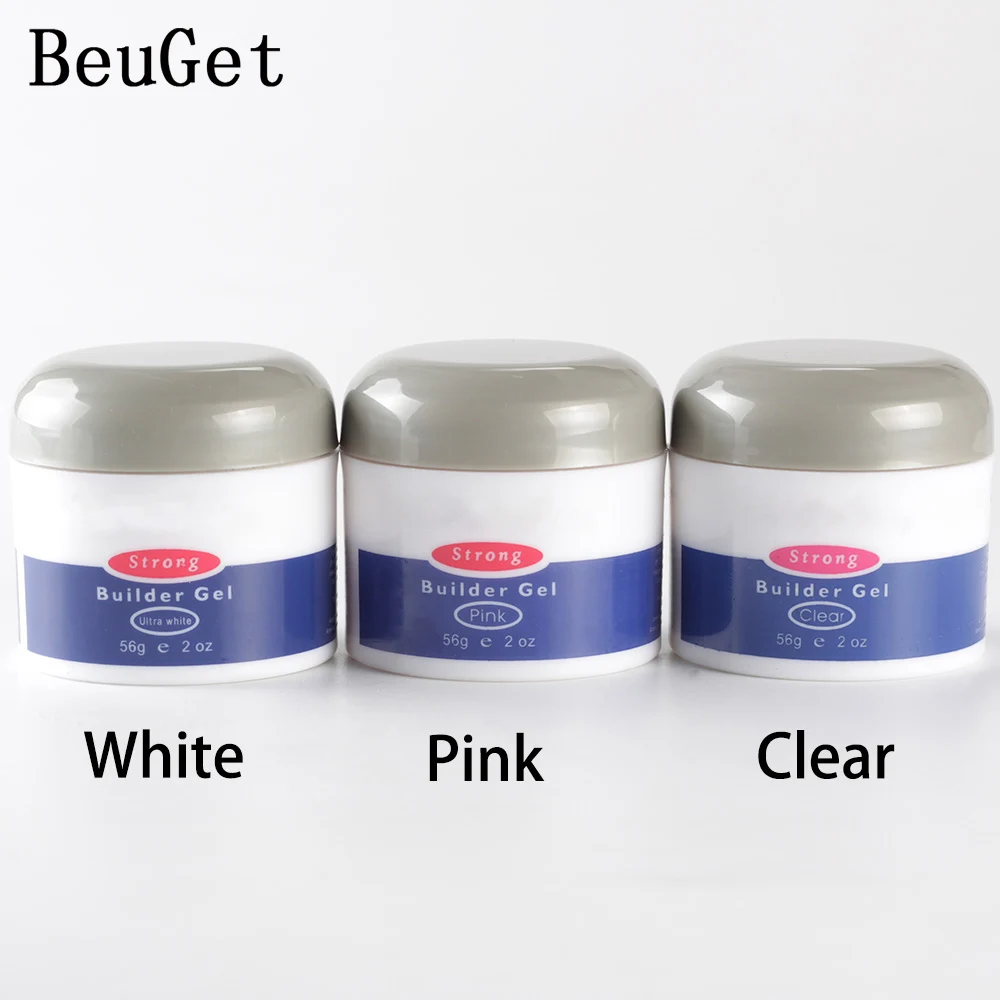Beuget Nail Builder Gel Polish Varnish For Nail Extension Uv Led Hard Gel Long Nail Sculpting 