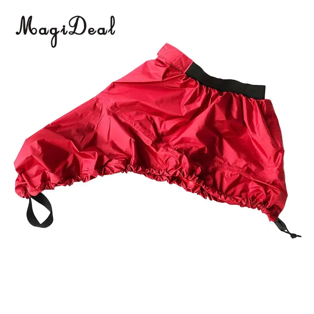 MagiDeal Universal 1Pc Adjustable Kayak Canoe Boat Cockpit Spray Skirt Deck Cover for Dinghy Rowing Diver Drifting Water Sports