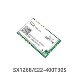 E22-400T30S SX1268 LoRa 433 МГц 30dBm SMD UART беспроводной приемопередатчик IPEX штамп отверстие 1 Вт радиопередатчик большого радиуса действия и приемник