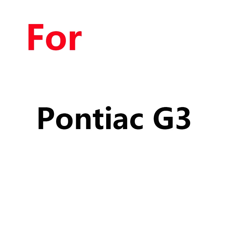 Cawanerl автомобильный чехол Авто Открытый Защита от Солнца Анти УФ снег дождь устойчивый водонепроницаемый чехол для Pontiac Aztek G3 G5 G6 G8 Grand Am GTO - Название цвета: For Pontiac G3