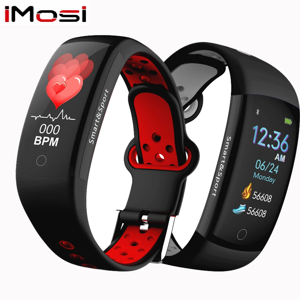 

Imosi 0.96 Inch 3D Color LCD Screen Professional Sport Smart Band IP68 Waterproof GPS Fitness Activity Tracker Pedometer