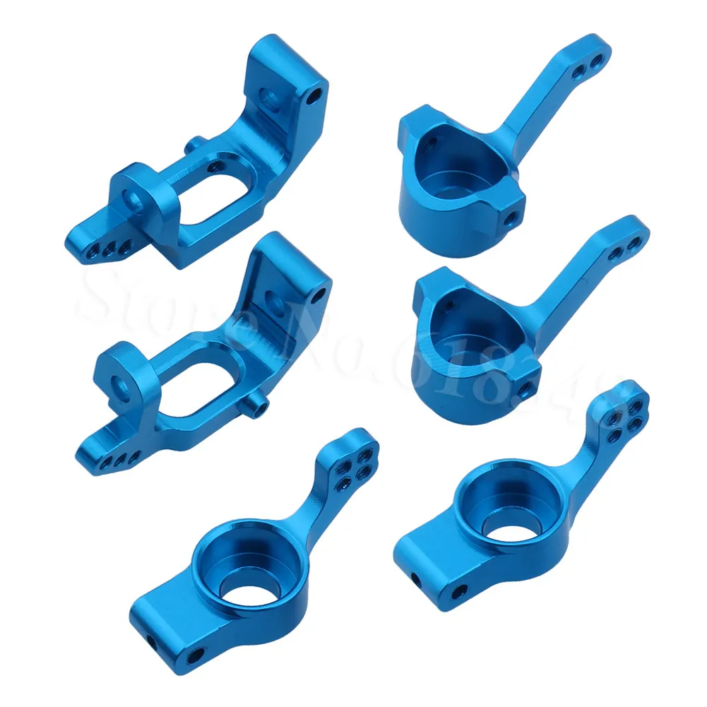 Aluminum Steering Hub Mount Upgrade Parts For RC Redcat Racing Lightning EPX / Volcano STR Shockwave Tornado Monster Drift Buggy