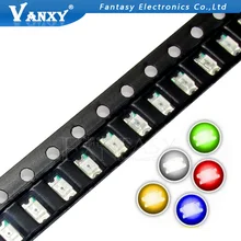 100 шт. 1206 SMD светодиодный светильник желтый красный зеленый синий белый горячая распродажа