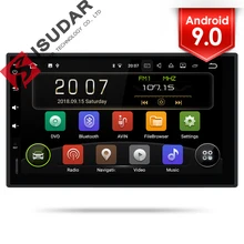 Isudar 2 Din Auto Radio Android 9 Per Nissan/Xtrail/Tiida/Hyundai/KIA Universale Car Multimedia video di GPS di Lettore USB DVR RAM 2 GB