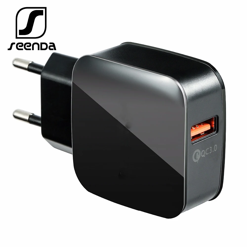 Seenda USB зарядное устройство быстрый QC 3 0 мобильный телефон адаптер для iPhone Samsung