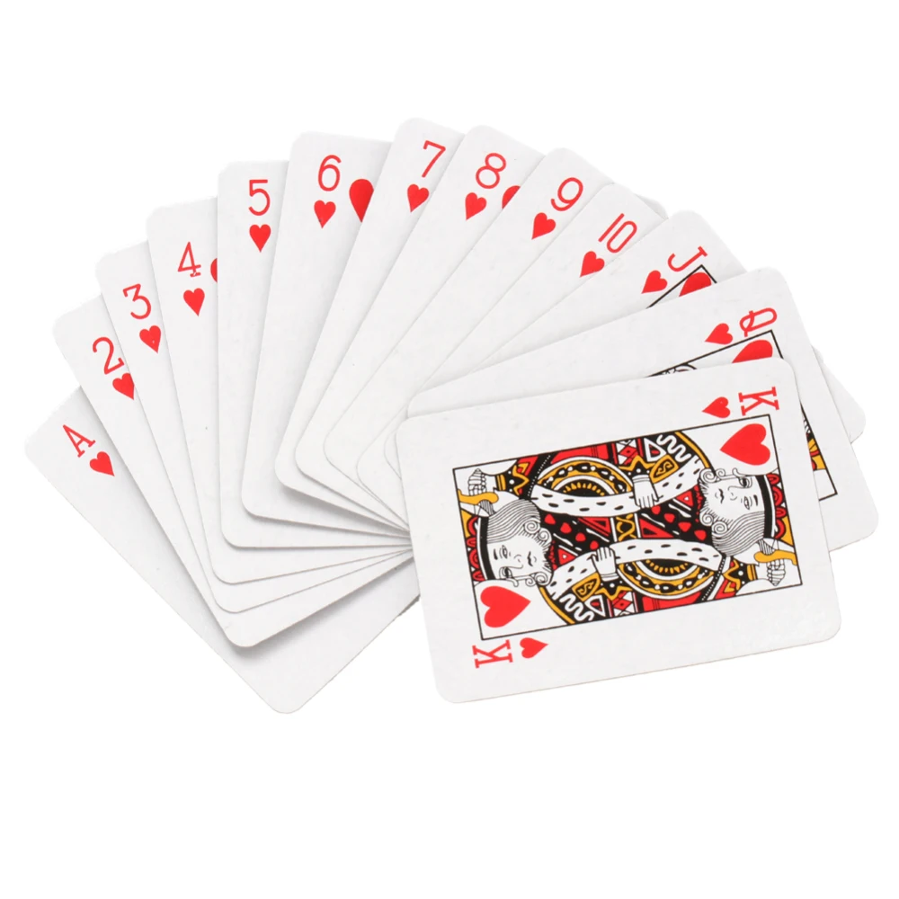 

Playing Poker CardsPortable Mini Small Poker Interesting Playing Card Board Game Outside Outdoor or Travel Mini Size Pokers