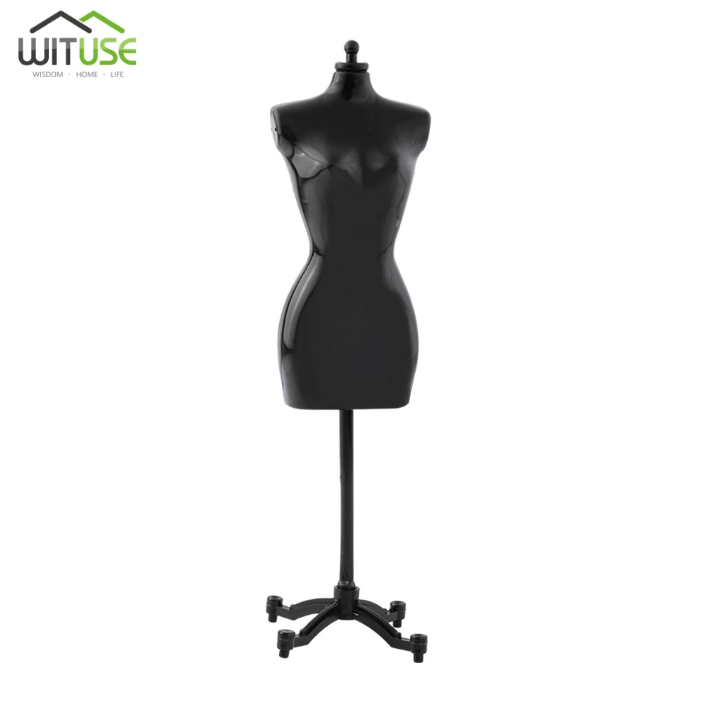 1 шт. черный дисплей держатель платье одежда Манекен Модель стенд для платья куклы пластик для кукол модель подставки