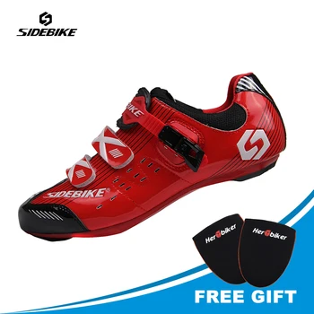 

SIDEBIKE Men Outdoor Sport Bike Bicycle Sneaker Cycling Shoes Bicycle Shoes Cycling Sneaker Racing Road Cycle Shoes