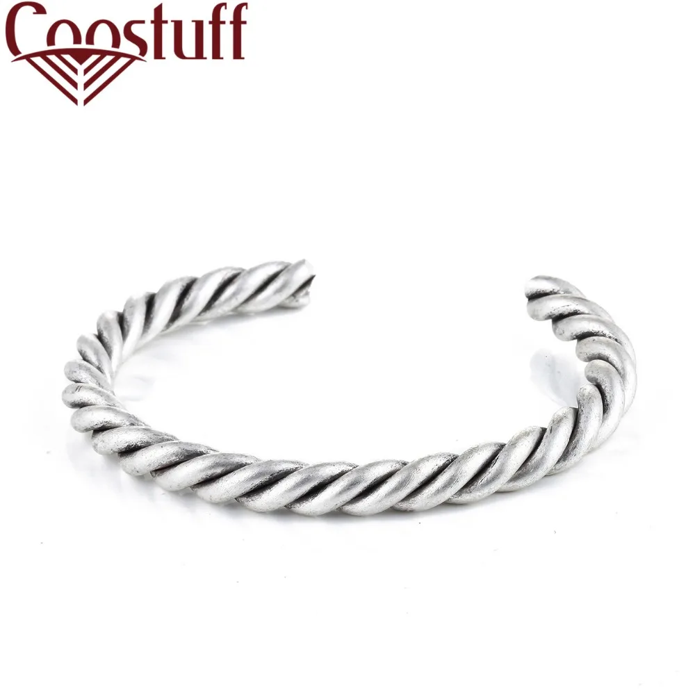 

Vintage Silver Bangles Women Cuff bracelet bracelets & bangles pulseira charm bracelet for women bijoux bangle Drop Shipping