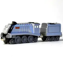 Спенсер с нежной-Литые поезда магнитный разъем магнитные хвосты танковый двигатель поезда детские игрушки дети