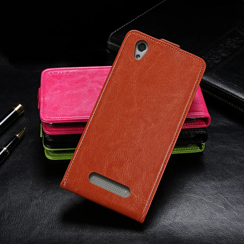 

Itgoogo For ZTE Blade X3 Case Cover 5.0" Hight Quality Flip Leather Case For ZTE Blade X3 Q519t D2 Cover Protective Phone Bag
