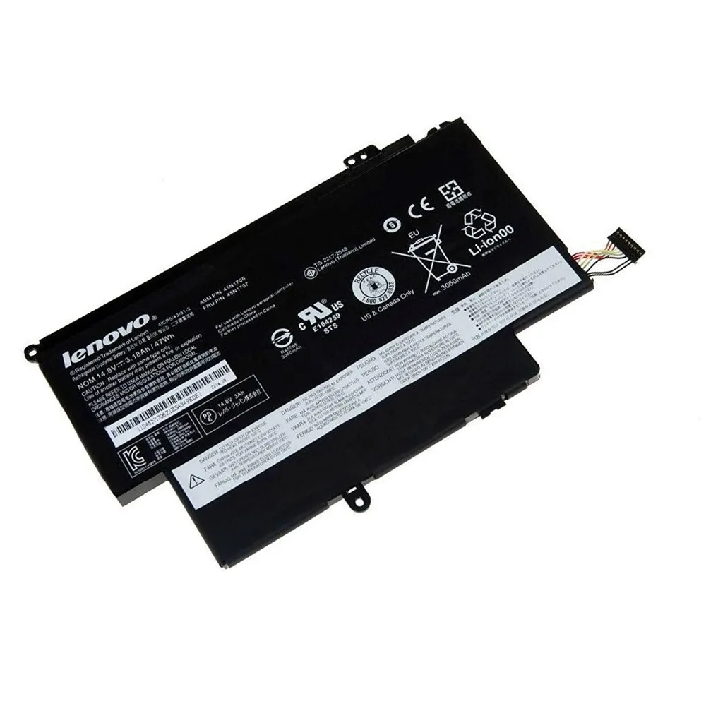 Новый оригинальный аккумулятор для ноутбука LENOVO 45N1705 45N1707 45N1704 45N1706 14 8 V 47WH |