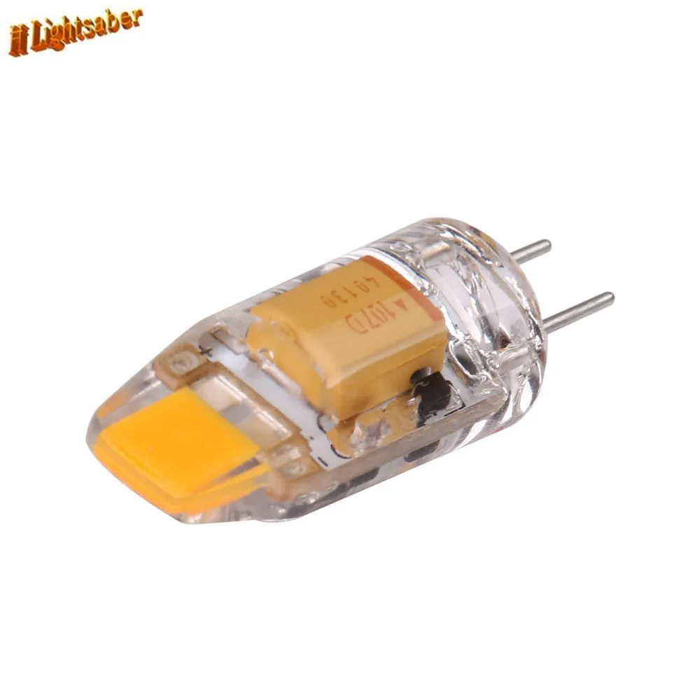 G4 лампы 1.5 Вт 0705/2 Вт 1505 SMD COB LED SMD свет хрустальный шарик теплый белый дом лампы AC/DC 12 В