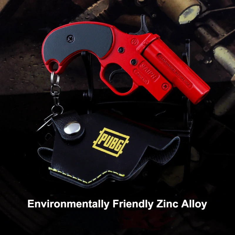 Signal Gun Model Keychains (6)