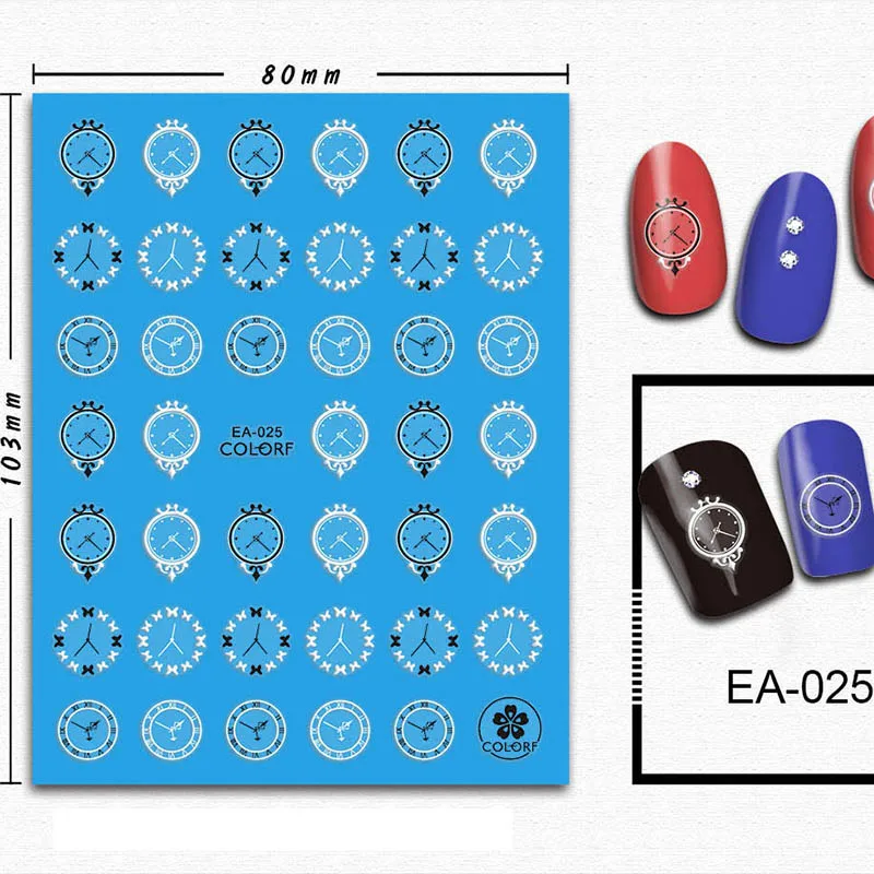 Белые цветочные наклейки для ногтей с бабочками, 5D наклейки для дизайна ногтей, наклейки для маникюра, наклейки для ногтей, модный набор для дизайна ногтей с цветами - Цвет: 25