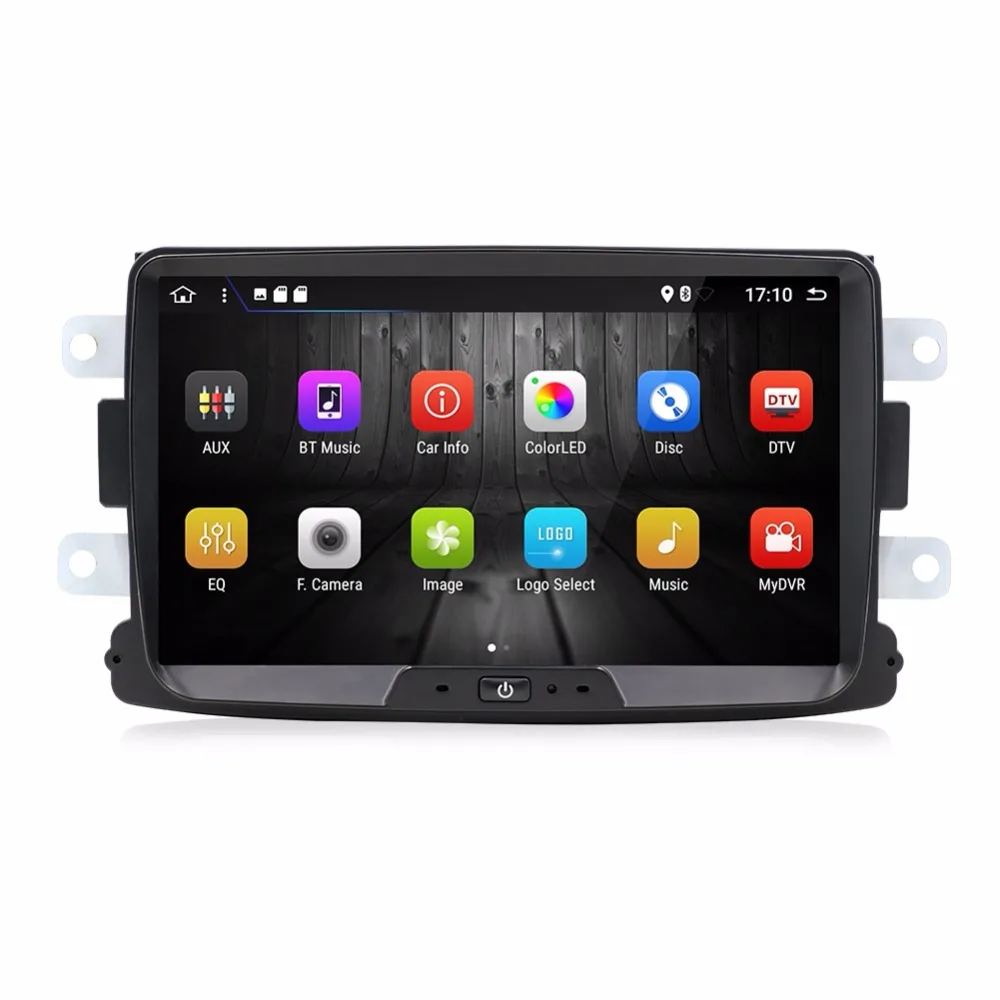 

KLYDE 8" 1 Din Android 8.1 8 Core 1024*600 Car Radio For Renault Duster 2010- Car Audio Stereo Multimedia Player