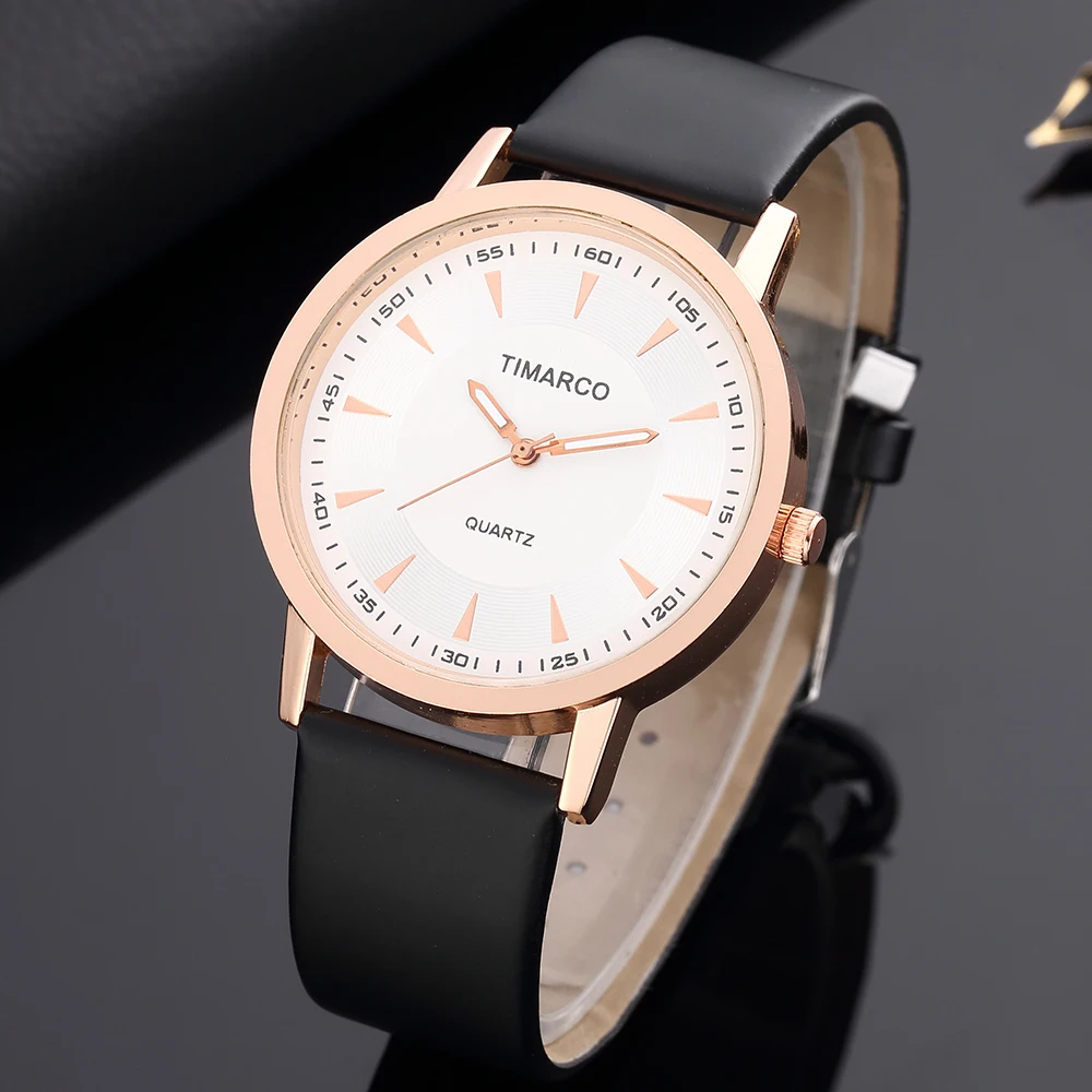 

2019 New Fashion Luxury Quartz Watch Women Men Unisex PU Leather Dress Wrist Watches Clock Relojes Mujer Relogio Feminino