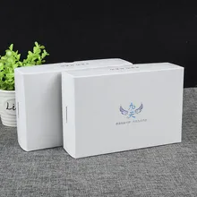 Изготовленный на заказ логотип Роскошная картонная Магнитная Складная Подарочная коробка с лентой закрытия, коробка упаковки косметики- PX10607