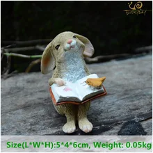 Everyday Collection easter decorations for home new year cute rabbit figurines miniature tabletop ornaments Fairy garden