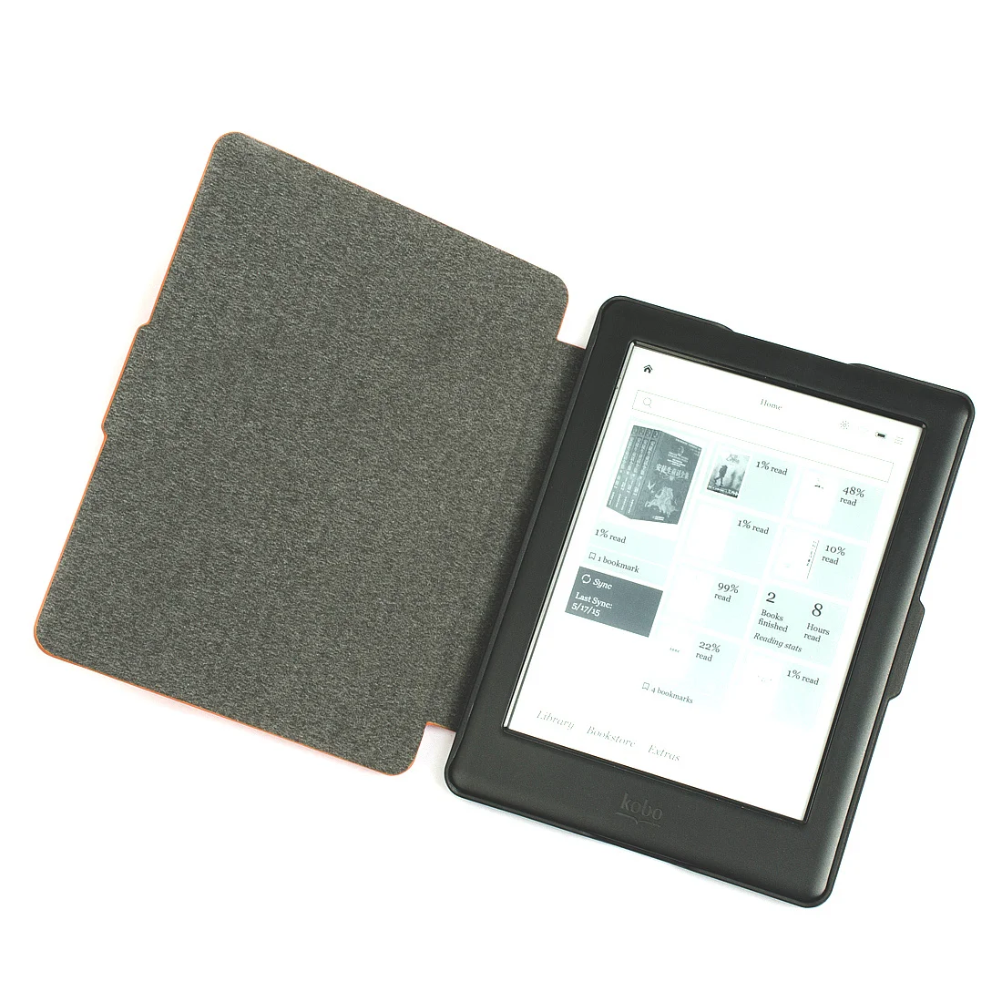 Кожаный чехол для Kobo Glo HD Touch eReader "(не для Clara HD N249) магнитный автоматический смарт-чехол с функцией сна+ ручка+ пленка