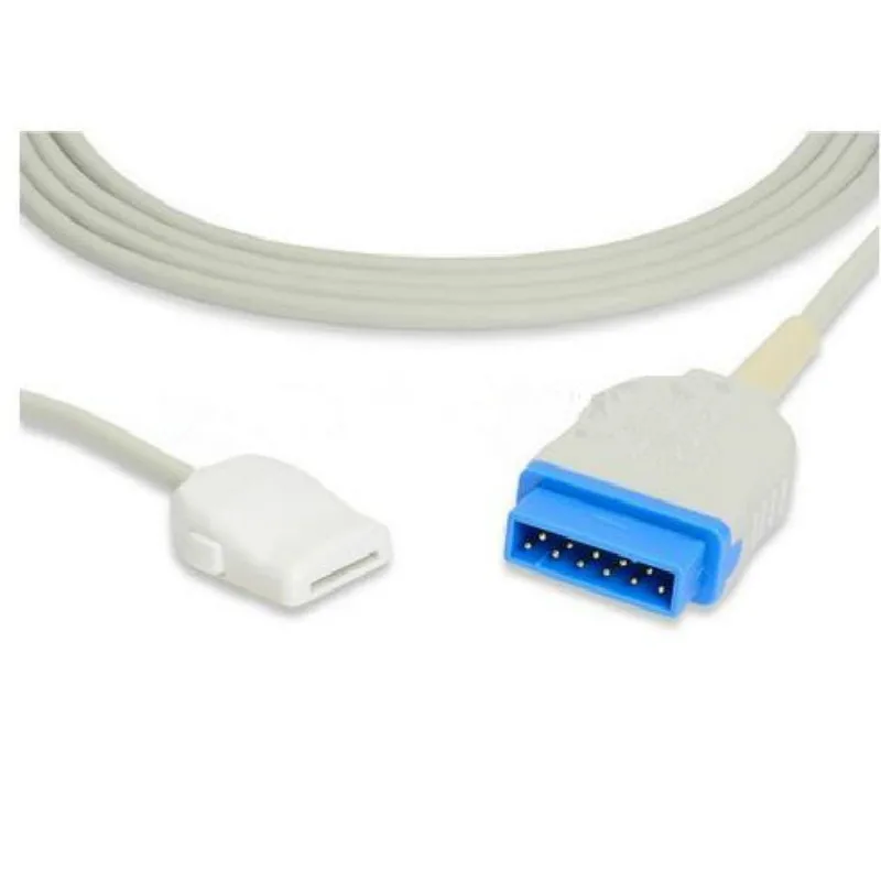 

Free Shipping Compatibe for GE Marquette 11 Pin with Masimo LNOP Technology Spo2 Adapter Cable Spo2 Extension Cable TPU