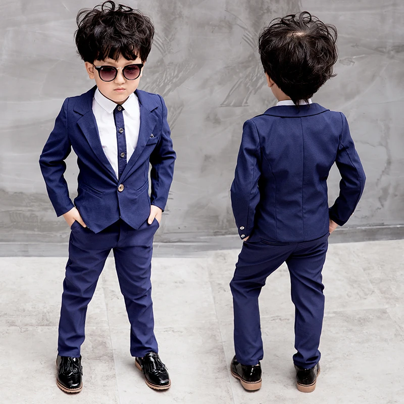 2018 new children suit baby boys suits kids blazer boys formal suit
