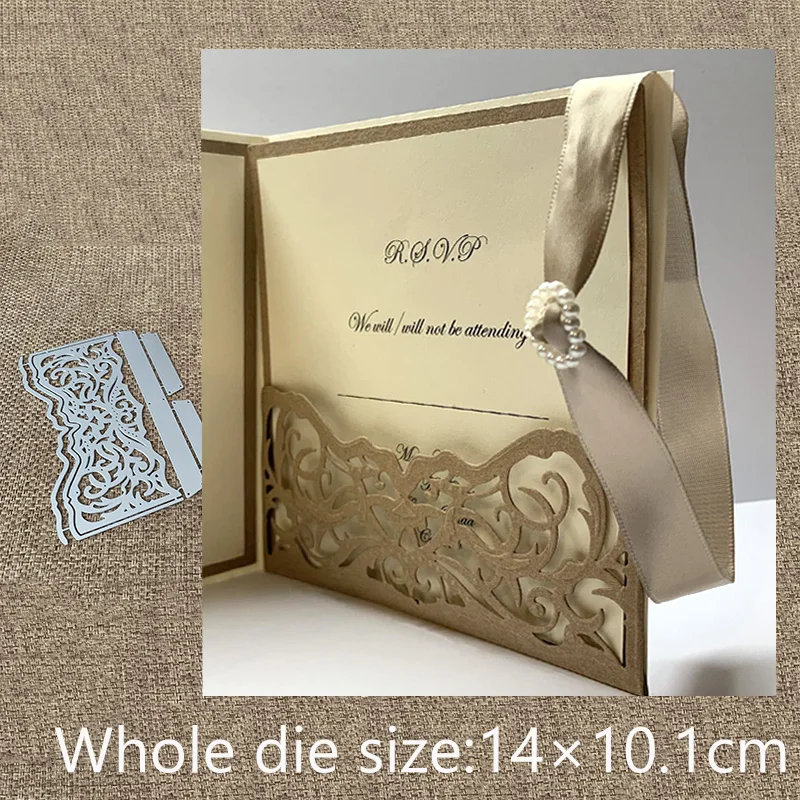 

New Design Craft Metal Cutting Die die cuts Lace vine card decoration scrapbook Album Paper Card Craft Embossing die cuts