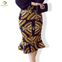 Новое поступление, женские офисные юбки, большие размеры, модная юбка-карандаш с принтом русалки, элегантные женские юбки с принтом OL