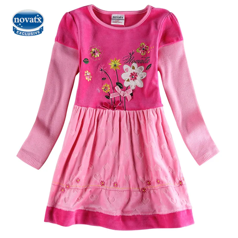 

autumn Girls baby dress baby girls dress kids wear children's infant dress fashion baby girl party dresses nova kids wear