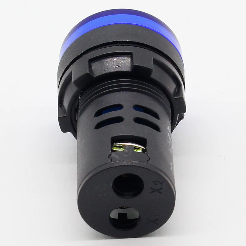 12V 24V 110V 220V 380V 22mm Panel Mount LED Power Indicator Pilot Signal Light Lamp 1pcs led indicator light signal lamp indicator light led light