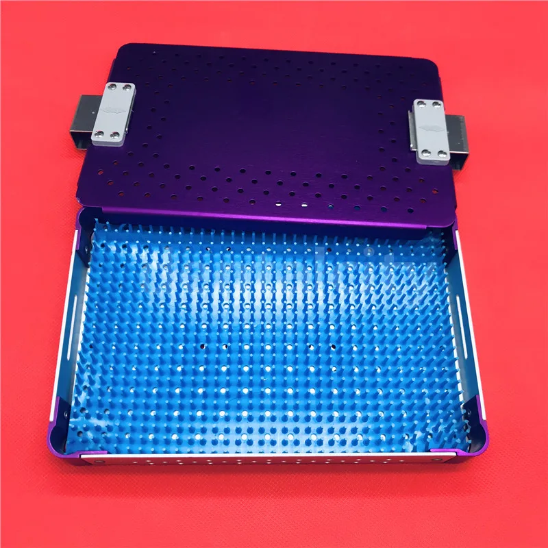

New Ophthalmic Microsurgical Instruments Surgery Silicone Disinfecting box Surgical Autoclavable High Quality