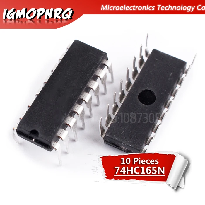 

Free shipping 10pcs/lot 74HC165 74HC165N SN74HC165N DIP16 Counter Shift Register new original