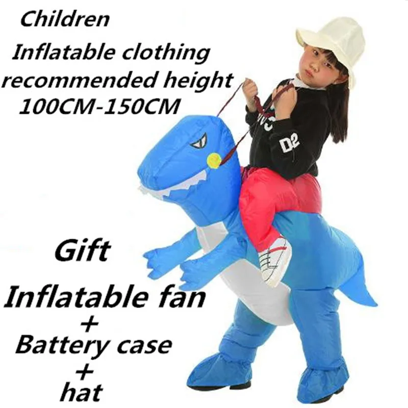Halloween Inflatable Costume: Dinosaur Sumo Superman Santa Multi-Color Funny Game Activity Dolls Mount for Men and Women image 5